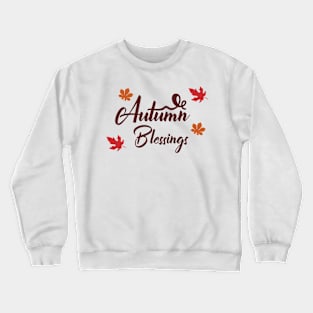 Autumn Blessings Crewneck Sweatshirt